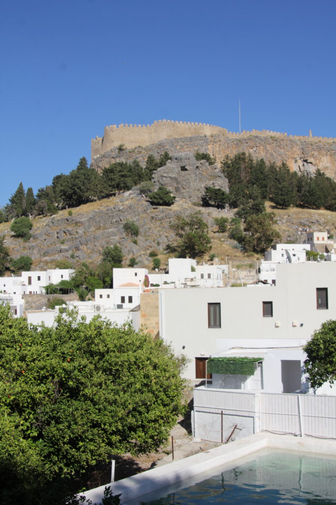 Lindos mit Akropolis